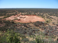 Lunch stop, Quarry Ridge, Plenty Hwy